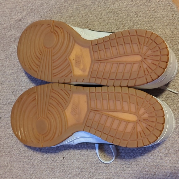 Rare limited releaseNike Dunk Low Canvas White Gum Black AA1056-100 men’s Sz 12 - Picture 8 of 8